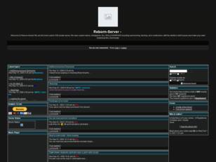 Free forum : Reborn - Server