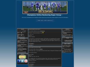 Champions Online Reckoning Super Group