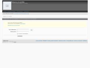 Religions et sociétés
