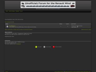 (unofficial) Forum For The Renault Wind