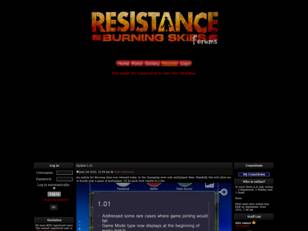 Resistance:Burning Skies Community Forum