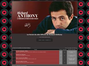 Richard Anthony  Le forum