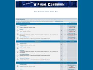 Mr. Robinson's Virtual Classroom