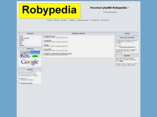 Forum gratuit : Robypedia