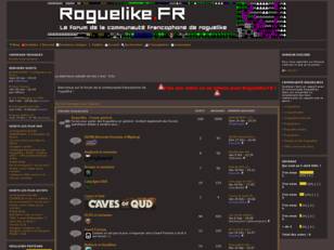 Roguelike.fr, le forum