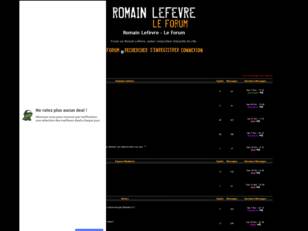 Romain Lefèvre - Le Forum