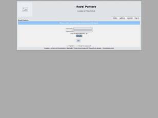 Closed forum : Royal Punters