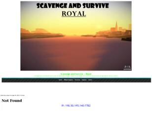 Scavenge and Survive ~ Royal