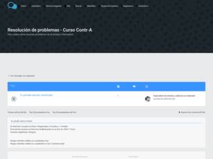 Resolución de problemas - Curso Contr-A