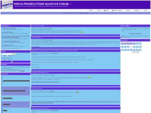 RSPCA PROSECUTIONS INJUSTICE FORUM