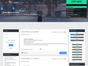 Ruby Menu forums