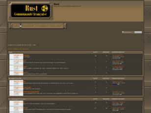 Forum de la communauté française de Rust