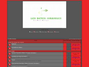 Forum gratis : Les Bêtes Sauvages