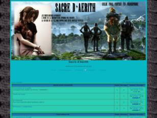 créer un forum :Sacre d'aérith