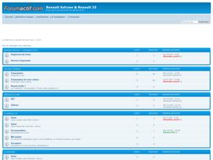 créer un forum : Renault Safrane & Renault 25