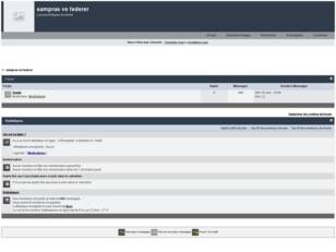creer un forum : sampras vs federer