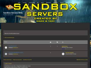 Sandbox Servers IW4x