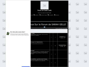 Forum de Sarah Gelle