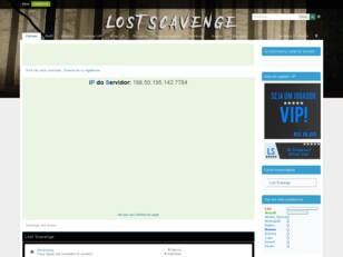 Lost Scavenge - Fórum