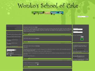 Wonko's School Of Cake Forums