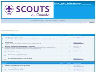 Scouts - District de l'Est du Québec