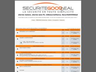 Forum de la sécurité : Securite GOOD Deal