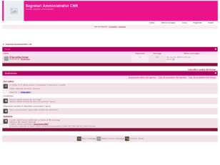 Forum gratis : Segretari Amministrativi CNR