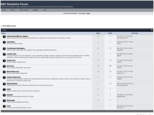 Seo Forum : Seo Solutions