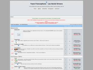 Team Francophone - Les Serial Drivers [SD] MK