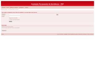 Comissão Permanente de Servidores - PGT