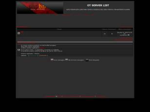Forum gratis : OT SERVER LIST