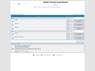 Forum gratuit : Studio Filmowe Gang