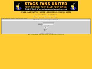 STAGS FANS UNITED - BOARD MEMBERS FORUM