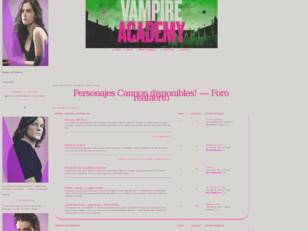 Foro gratis : Vampire Academy