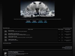 Forum: Shadow Wolves