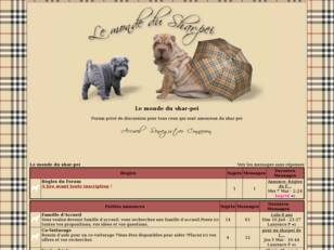 le monde du shar-pei