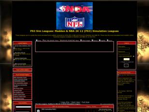 Sim Leagues: Madden/NBA (PS3) Simulation Leagues