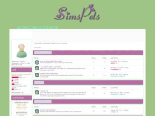 Sims Pets Community Forum