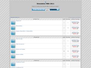 Simulation NBA 2K11