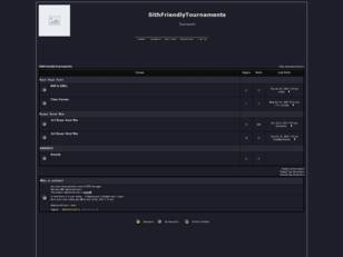 Forum free : SithFriendlyTournaments