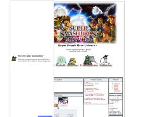 creer un forum : Super Smash Bros Univers
