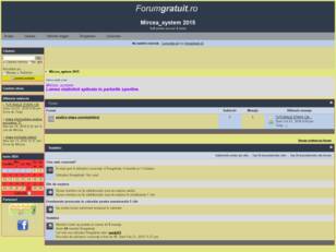 Forum gratuit : mircea_system