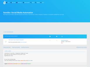 Forum - Free Social Media Bot - Somiibo