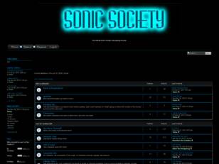 Free forum : Sonic Society