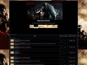 creer un forum : SparTans World