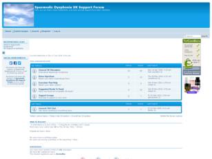 Spasmodic Dysphonia online support forum