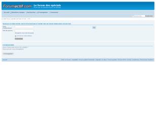 creer un forum : Le forum des specials