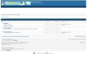 Free forum : Static MS Forum