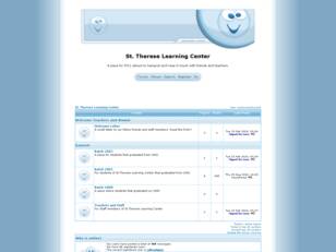 Free forum :St. Theres Learning Center