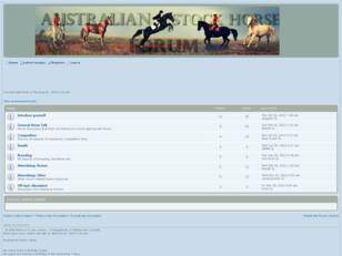 Australian Stock Horse Forum